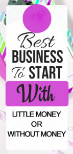 How to do a new business for little Or without money?