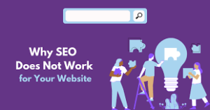 Here is the Reason- why SEO doesn't work for you and your website? 